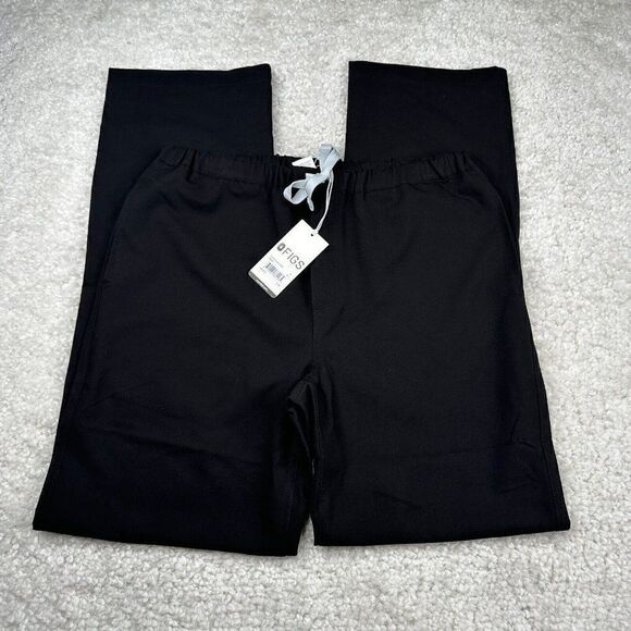 Figs Pisco Basic Scrub Pants Black NEW - Picture 2 of 14